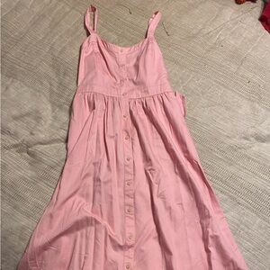 Madewell Pink Sun Dress